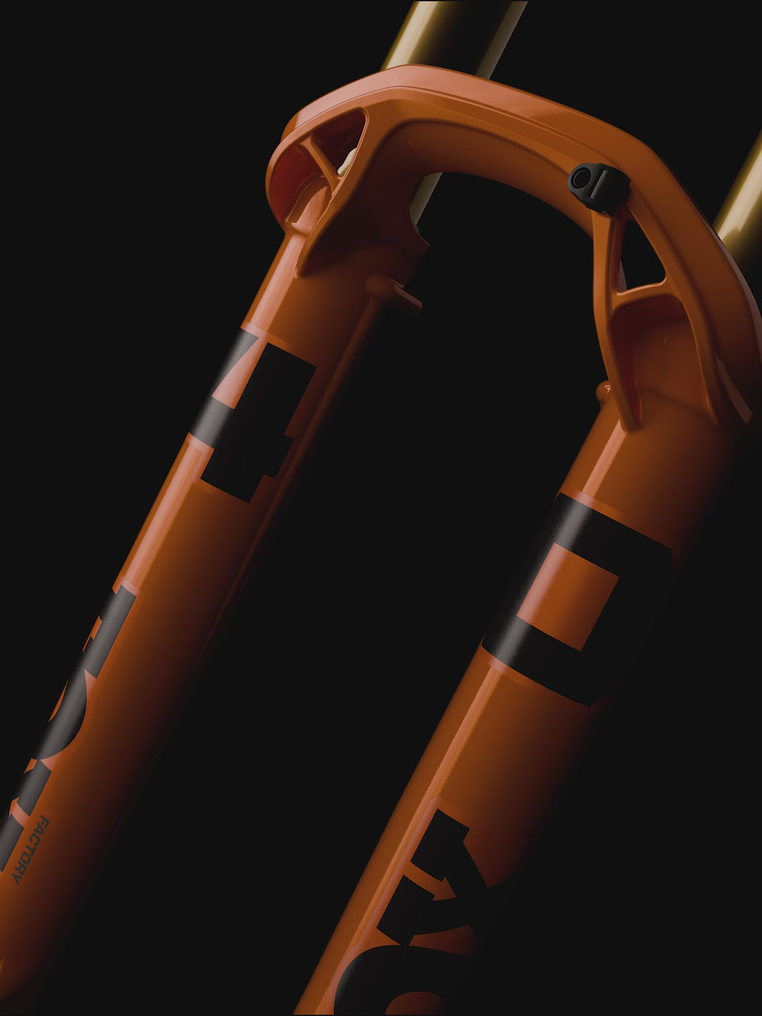 2027 Fox 40 Fork 203mm 29in Shiny Orange