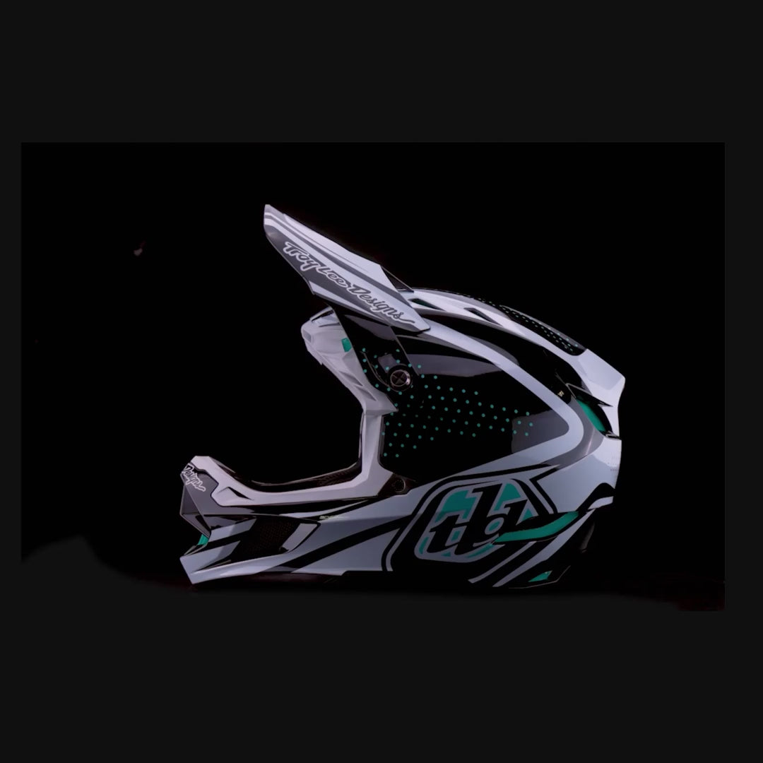 Troy Lee Designs D4 Polyacrylite Helmet w/ MIPS - The Line