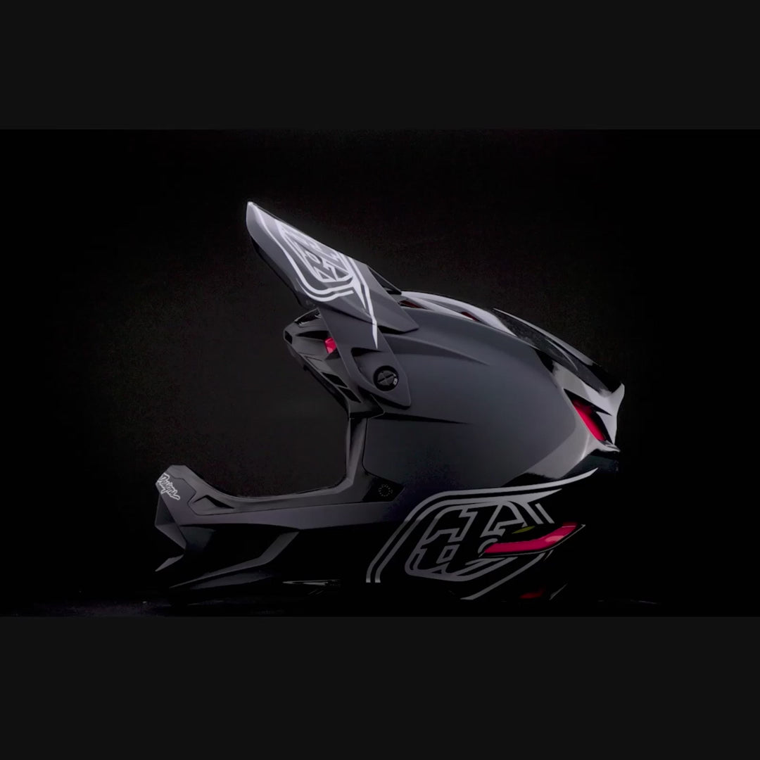 Troy Lee Designs D4 Polyacrylite Helmet w/ MIPS - Shadow