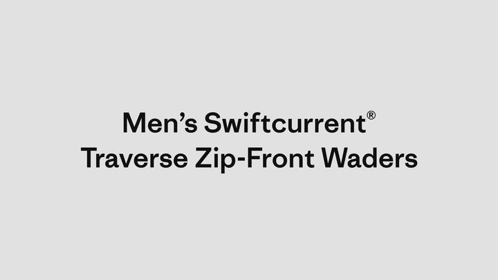 Patagonia Men's Swiftcurrent Traverse Zip Front Waders