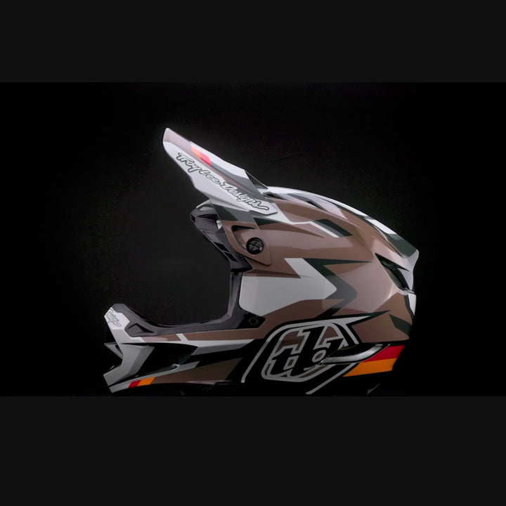 Troy Lee Designs D4 Polyacrylite Helmet w/ MIPS - Roamer