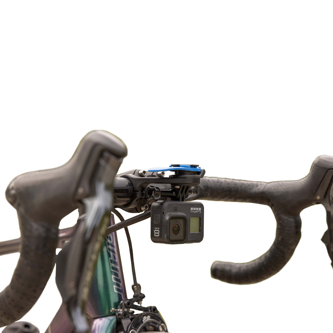 Quad Lock Action Camera Adapter Black/Blue  