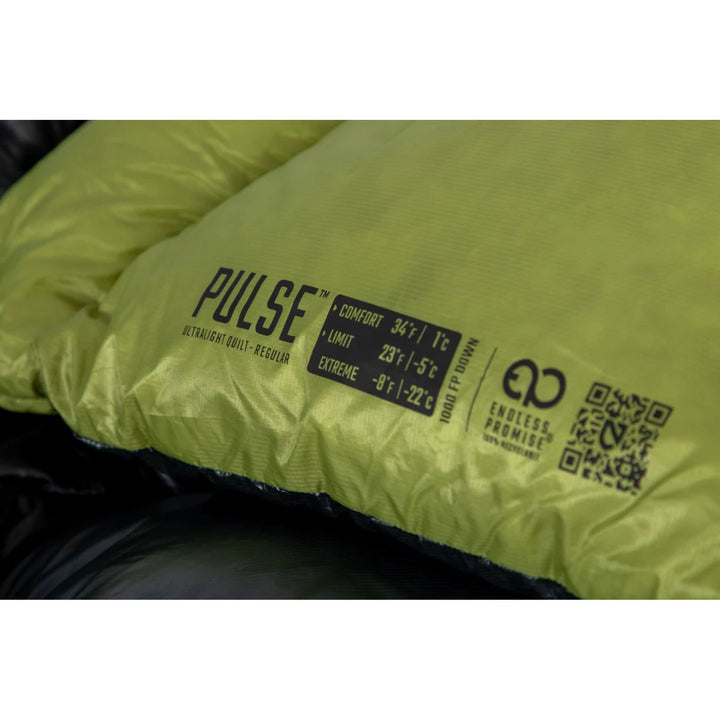Nemo Pulse Endless Promise Ultralight Backpacking Quilt