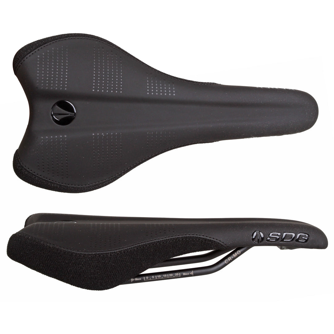 SDG Radar Mtn Saddle CrMo Rails - Black