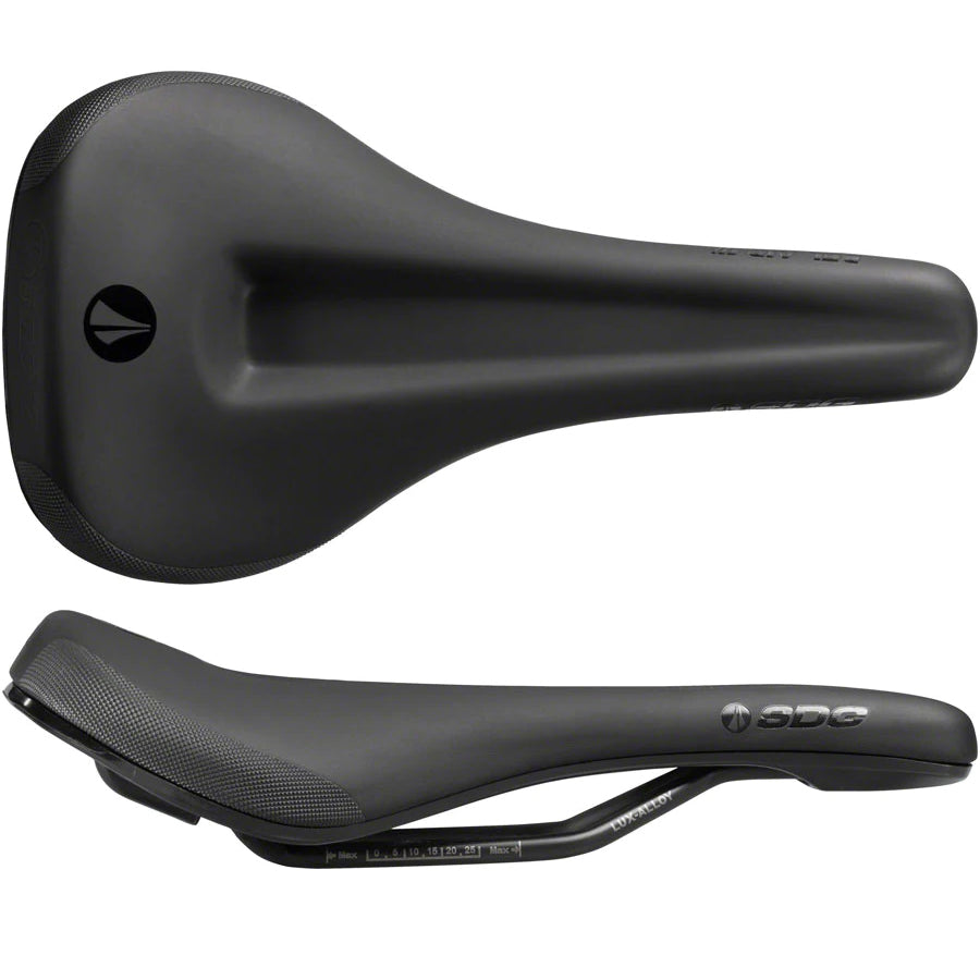 SDG Bel-Air V3 Max Saddle Lux-Alloy Rails Black