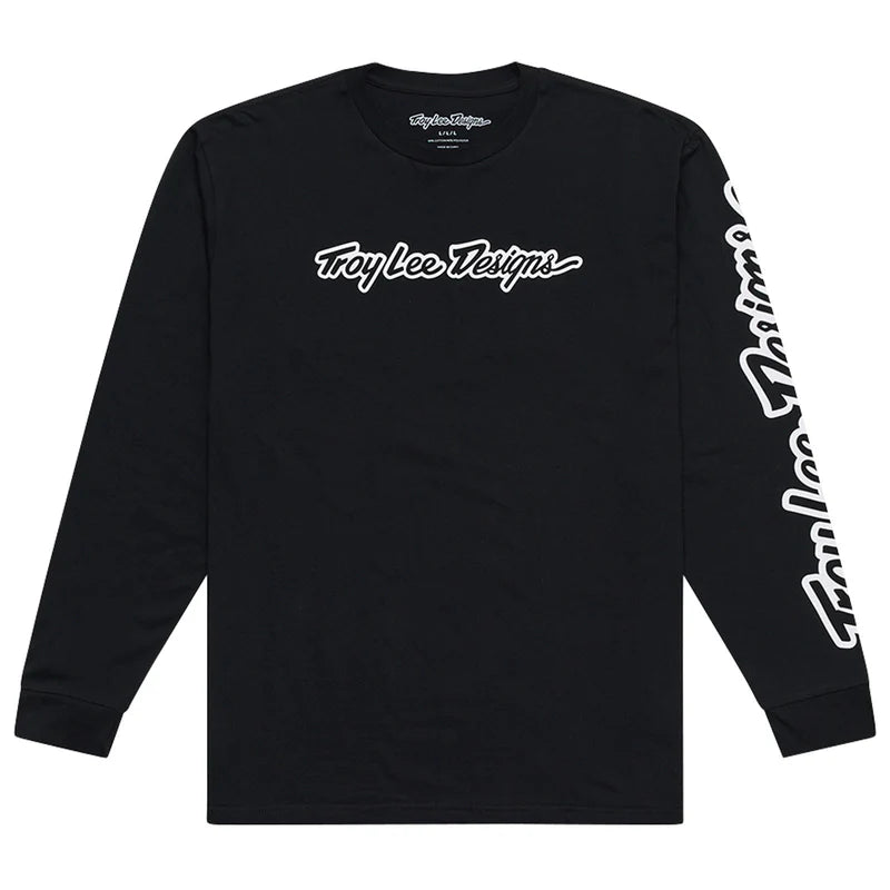Troy Lee Designs Long Sleeve Tee - Signature