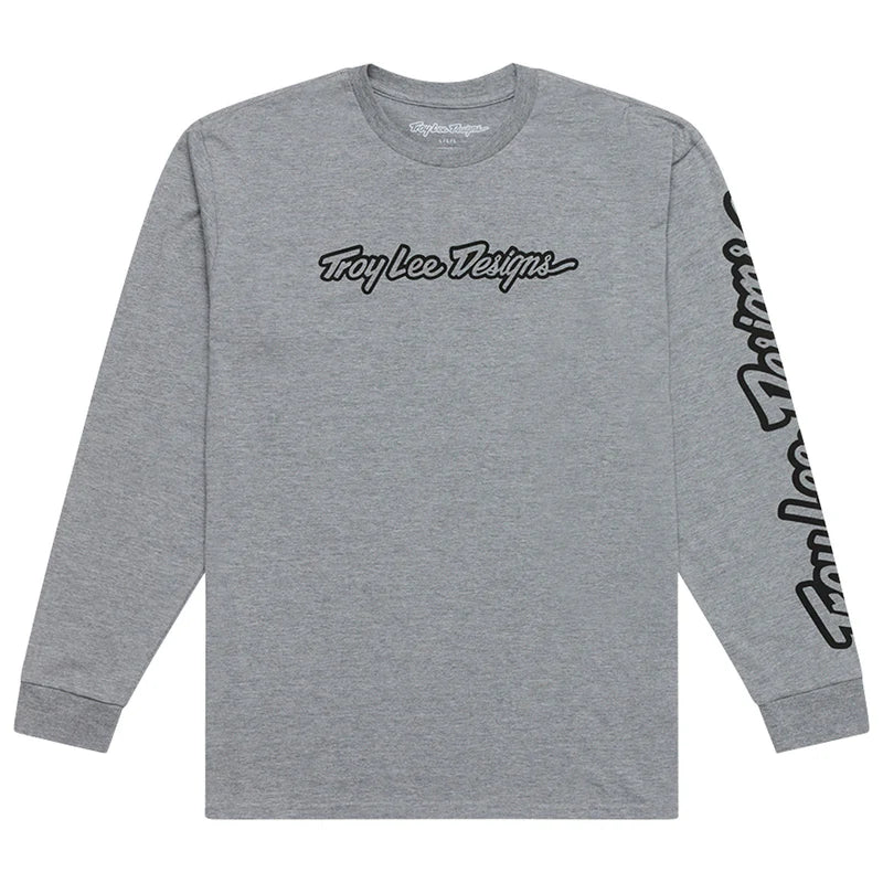 Troy Lee Designs Long Sleeve Tee - Signature