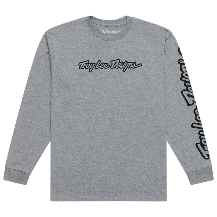 Troy Lee Designs Long Sleeve Tee - Signature