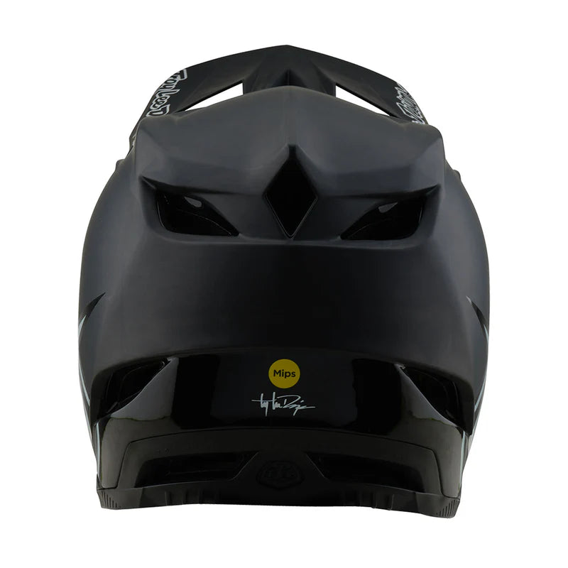 Troy Lee Designs D4 Carbon Helmet w/MIPS - Stealth Black