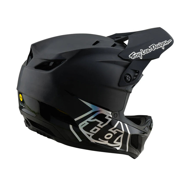 Troy Lee Designs D4 Carbon Helmet w/MIPS - Stealth Black