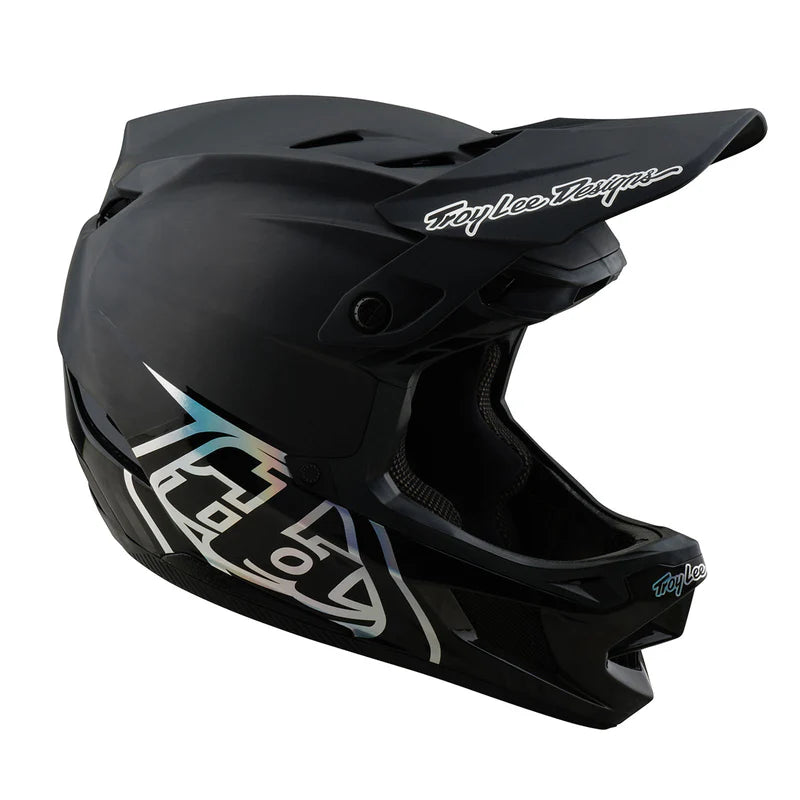 Troy Lee Designs D4 Carbon Helmet w/MIPS - Stealth Black