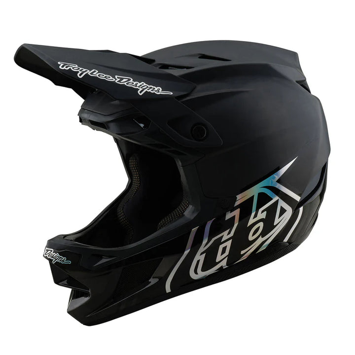 Troy Lee Designs D4 Carbon Helmet w/MIPS - Stealth Black