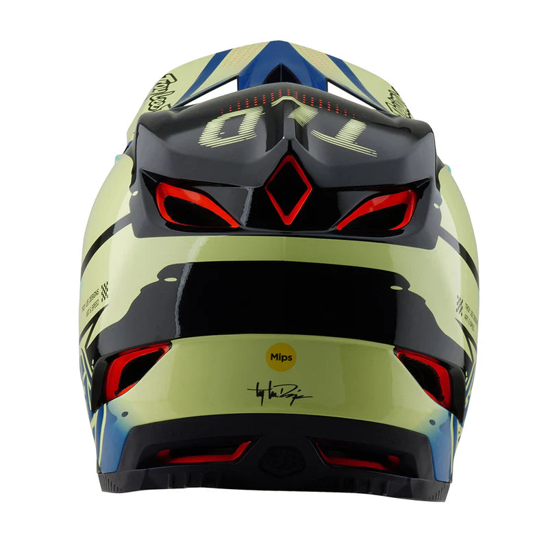 Troy Lee Designs D4 Composite Helmet w/ MIPS - Drip