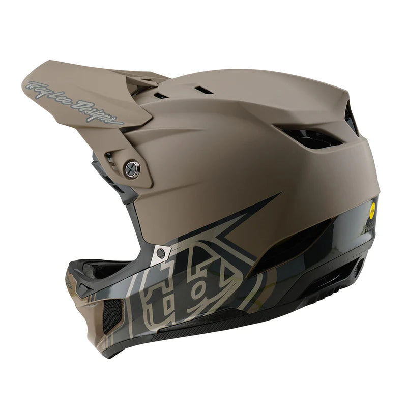Troy Lee Designs D4 Composite Helmet w/ MIPS - Stealth