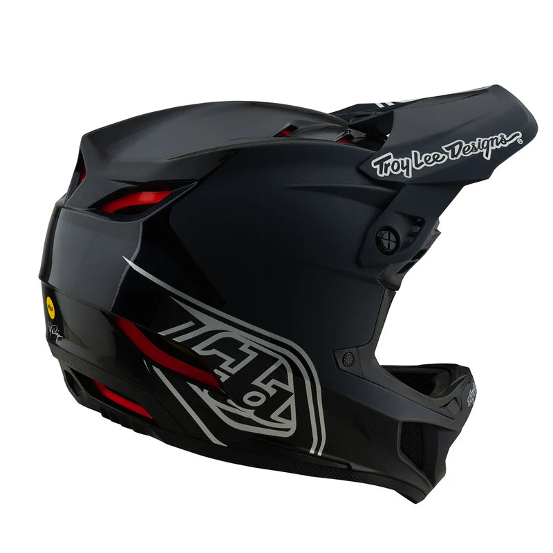Troy Lee Designs D4 Polyacrylite Helmet w/ MIPS - Shadow