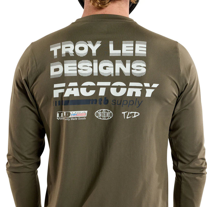 Troy Lee Designs Ruckus Long Sleeve Ride Tee - Factory