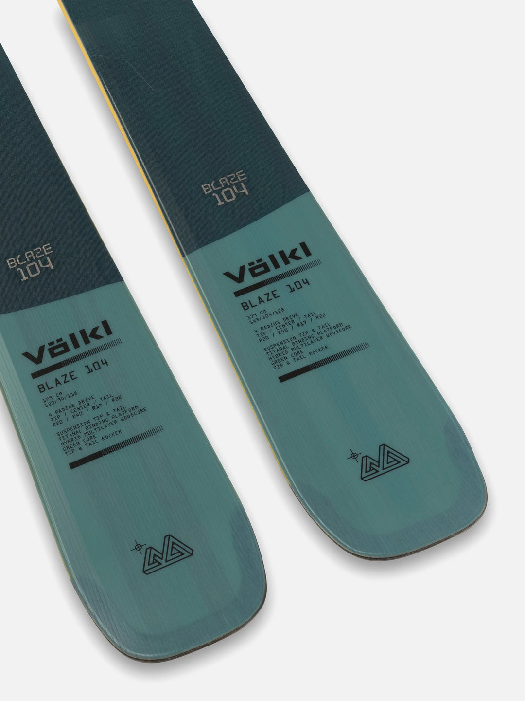 2026 Volkl Blaze 104 Teal Skis