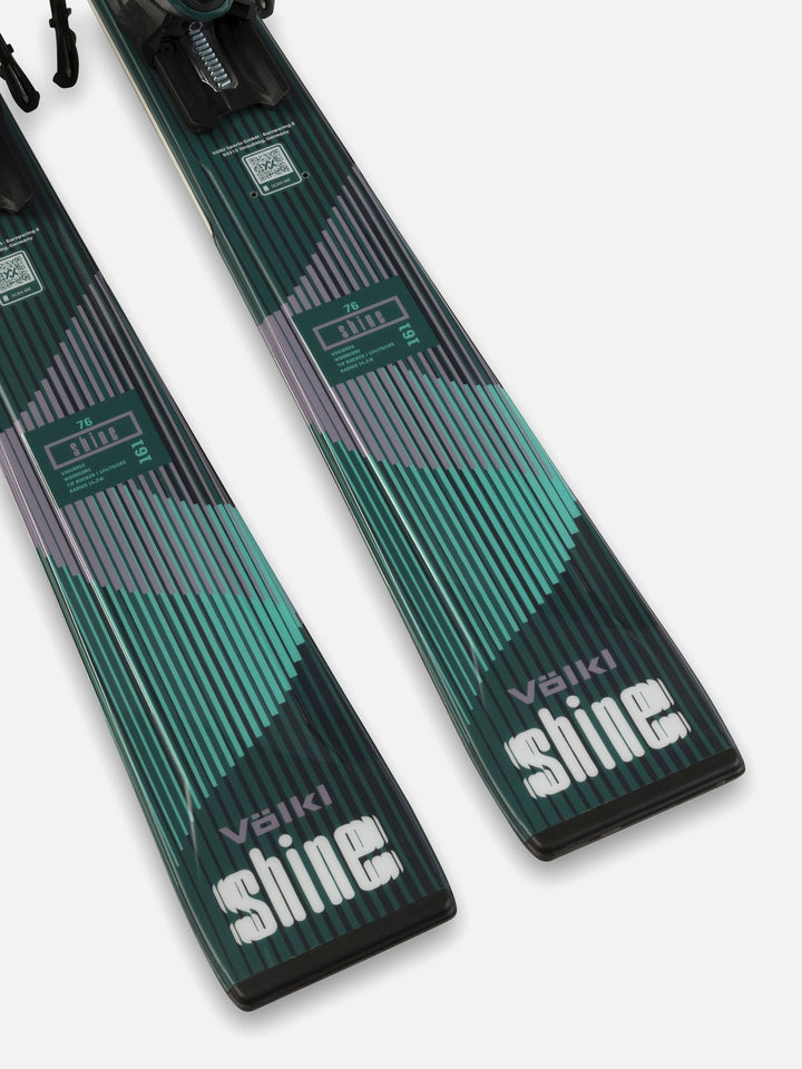 2026 Volkl Shine 76 + Vmot 10 Lady Skis
