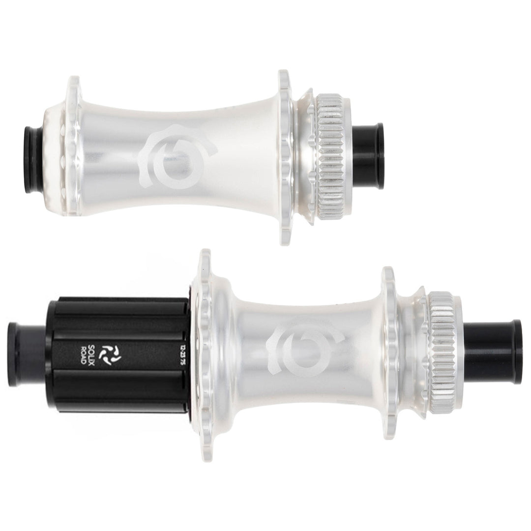 Industry Nine Solix CL Disc Hubs 12x100/142 TA 28h HG11 Silver