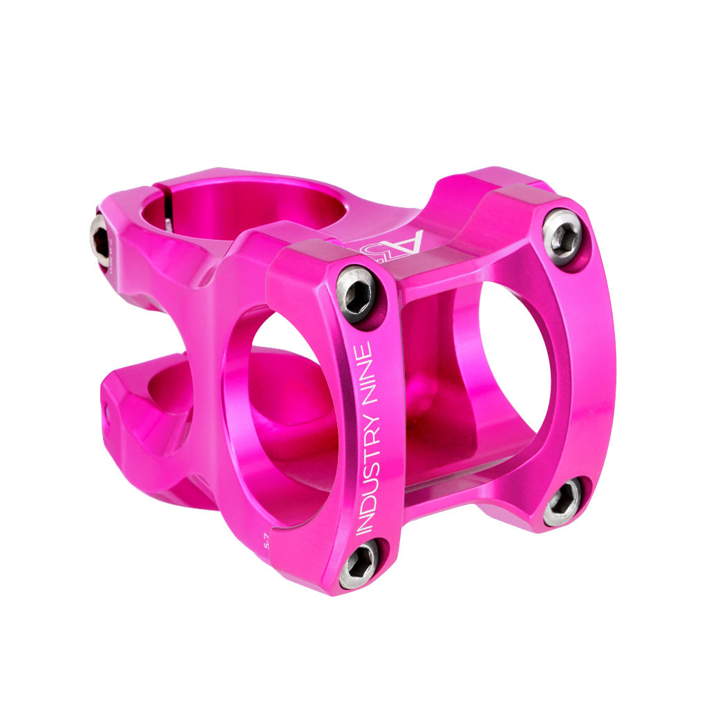 Potence Vélo Industry Nine A318 - 40mm Clamp, 31.8mm, +/-4°, 1 1/8", Alu, Neuf