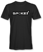 Black Cloud Logo Shirt - SpokeX Bike Co