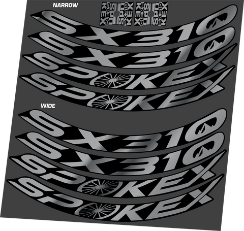 SpokeX, SX Series - Custom Decals