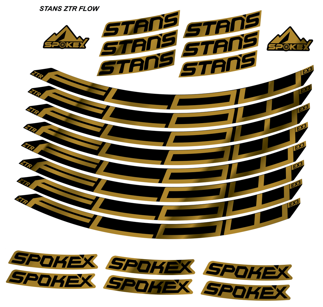 Stan's No Tubes, Flow EX3 - Custom Decals