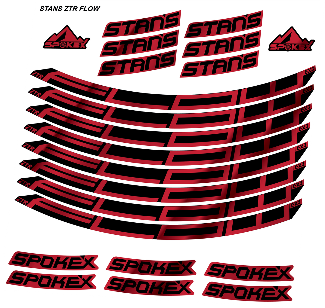 Stan's No Tubes, Flow EX3 - Custom Decals