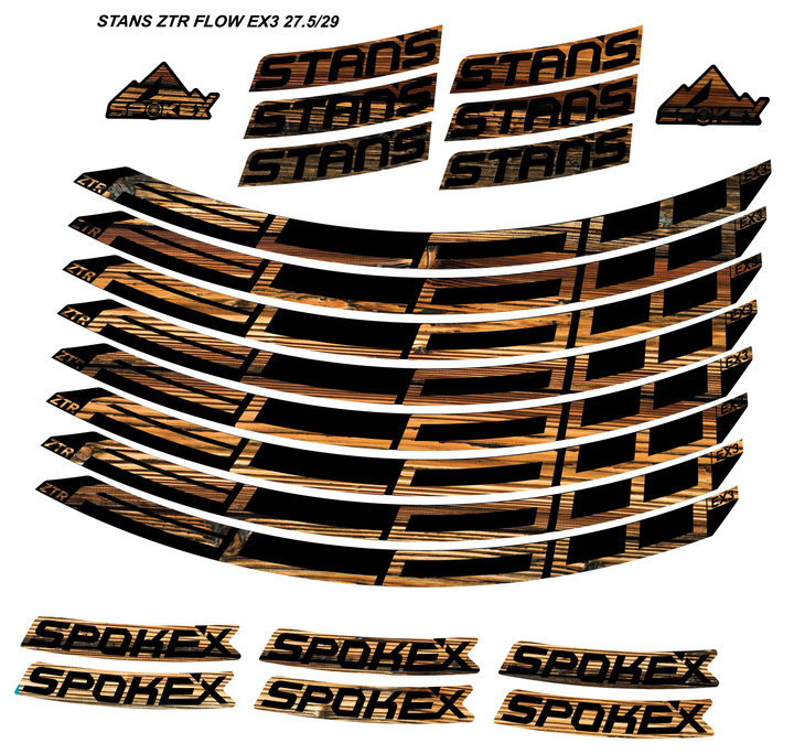 Stan's No Tubes, Flow EX3 - Custom Decals