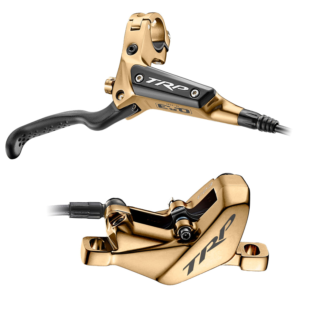 Dhr Evo Trp Rim Brakes DHR EVO Brake Gold – SpokeX Bike Co
