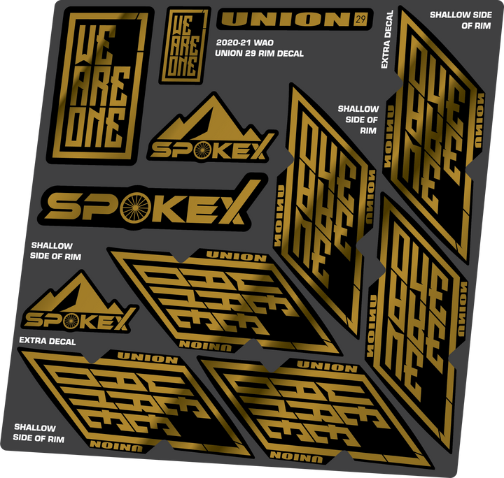 WR1, The Union - Custom Decals
