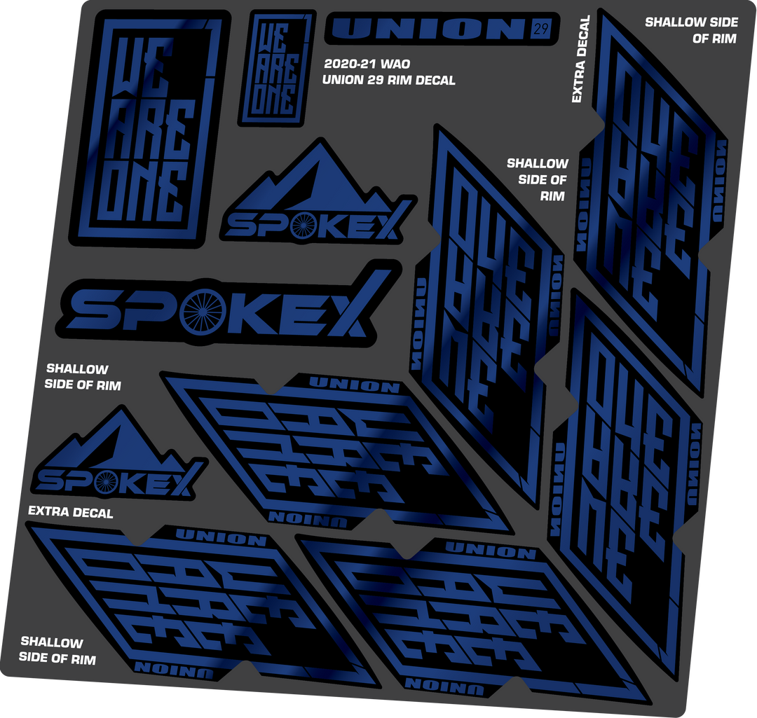 WR1, The Union - Custom Decals