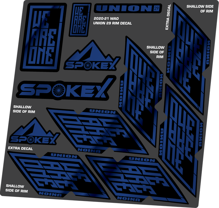 WR1, The Union - Custom Decals