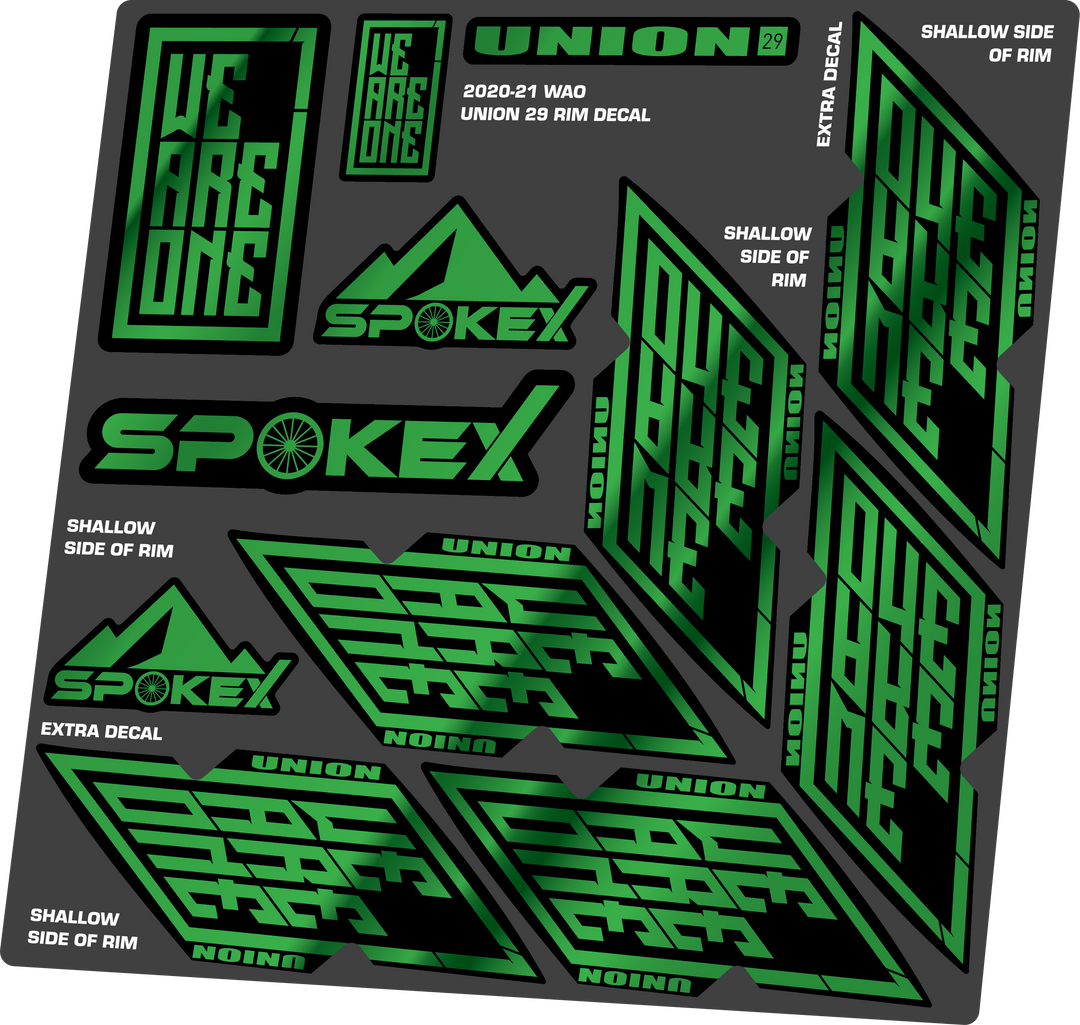 WR1, The Union - Custom Decals