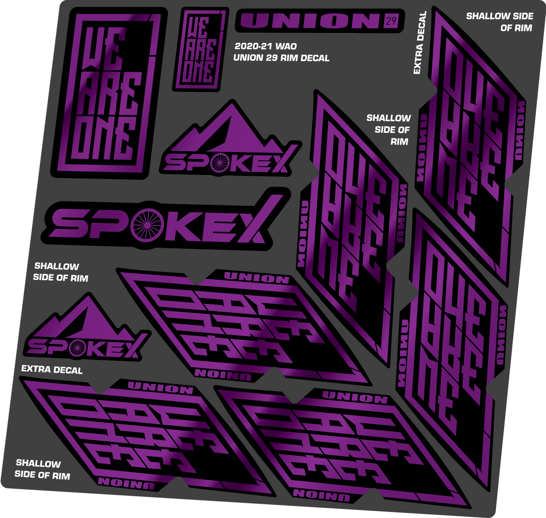 WR1, The Union - Custom Decals