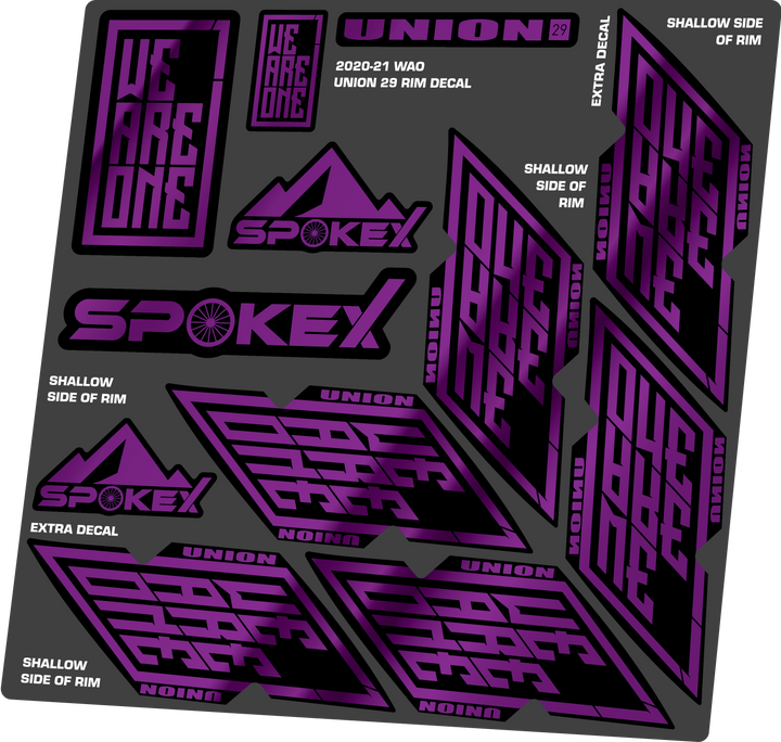 WR1, The Union - Custom Decals