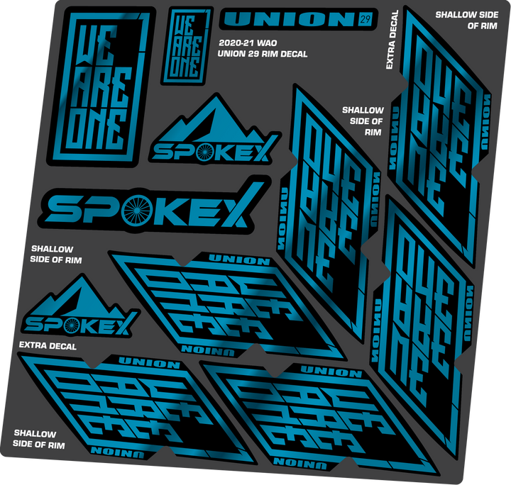 WR1, The Union - Custom Decals