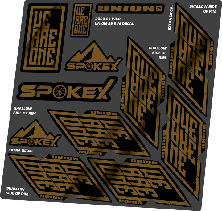 WR1, The Union - Custom Decals