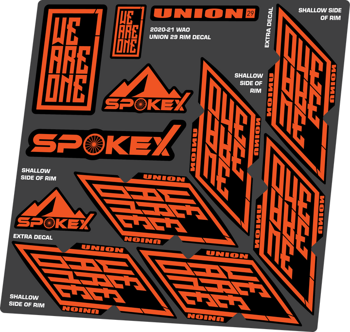 WR1, The Union - Custom Decals