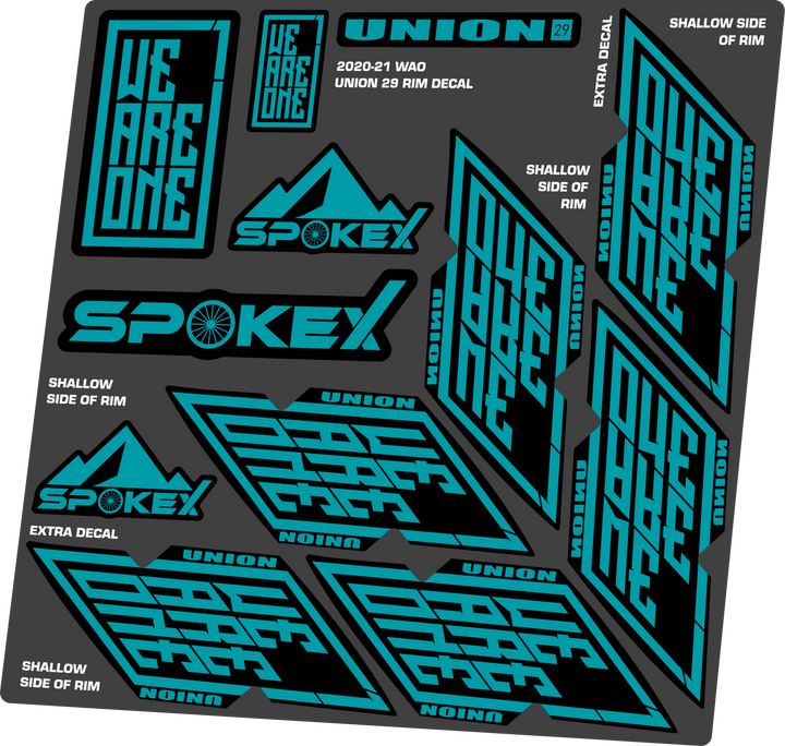 WR1, The Union - Custom Decals