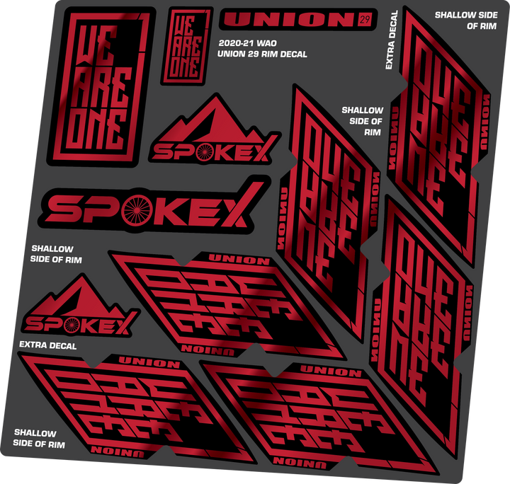 WR1, The Union - Custom Decals