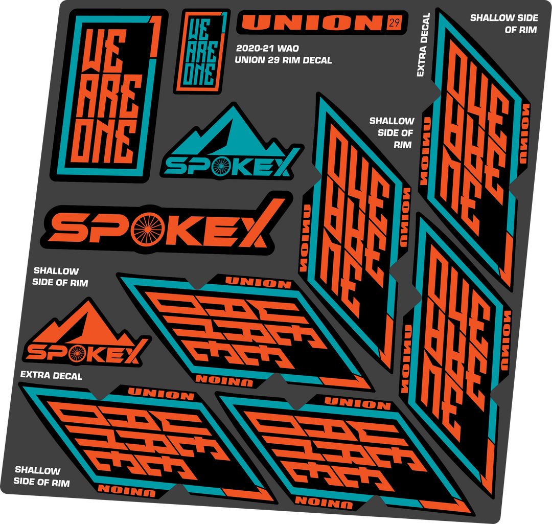 WR1, The Union - Custom Decals