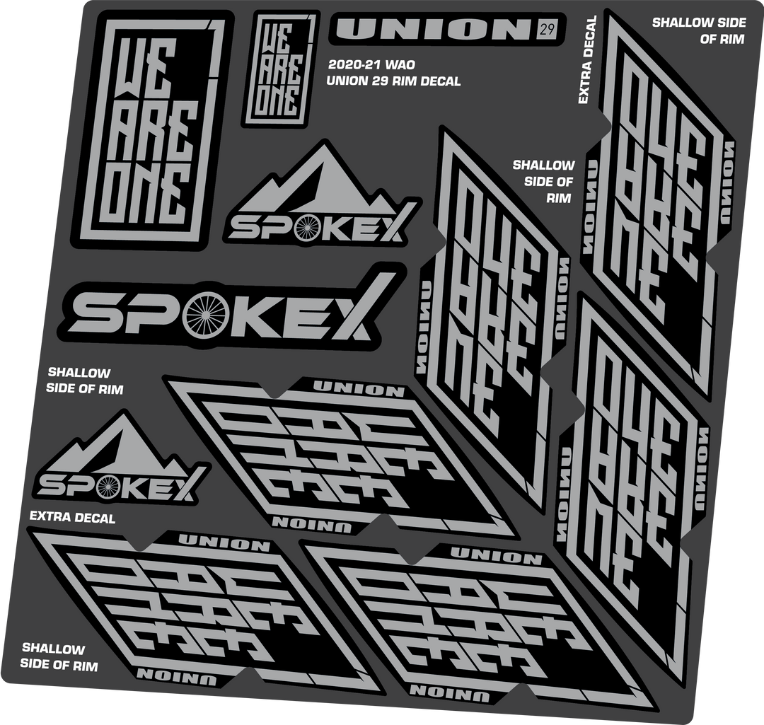 WR1, The Union - Custom Decals