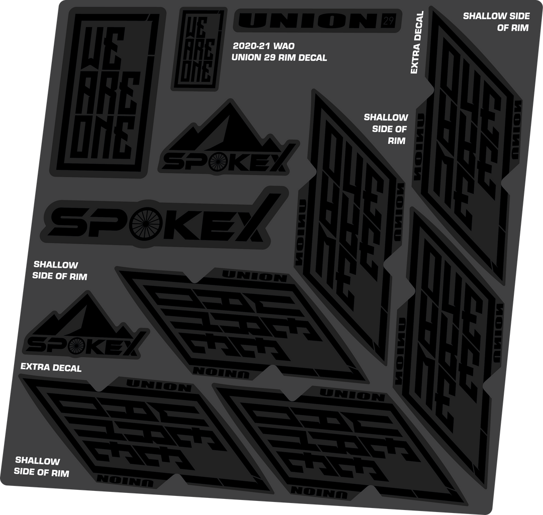 WR1, The Union - Custom Decals
