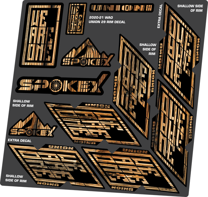 WR1, The Union - Custom Decals