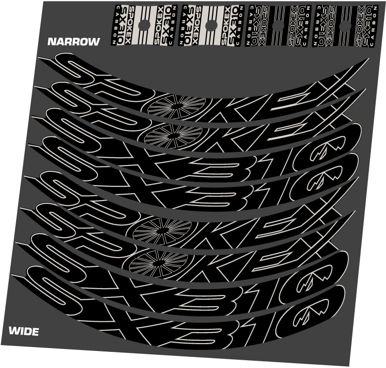 SpokeX, SX Series - Custom Decals