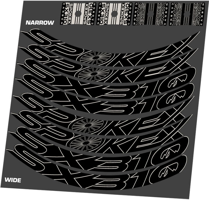 SpokeX, SX Series - Custom Decals