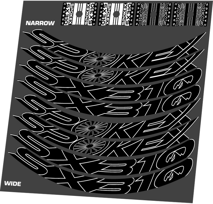 SpokeX, SX Series - Custom Decals